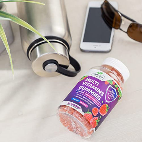 Nature's Choice - Multivitaminas em Gomas Nature’s Daily para Adultos e Mulheres – Marca Gummy