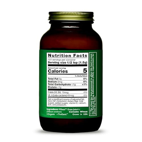 HEALTHFORCE SUPERFOODS - HealthForce SuperFoods – Suco de Grama de Trigo em Pó 227g
