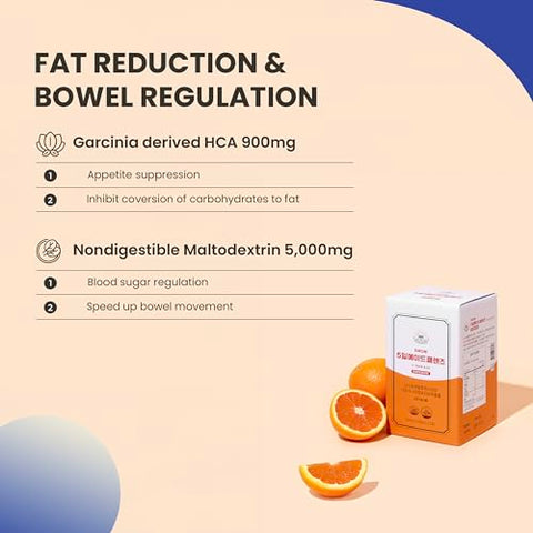 JAYU - FreedomCafe 5 Day Detox Cleanse Sabor Laranja Sanguínea – 5 Pacotes (500ml) – Suporta Digestão Saudável e Movimentos Intestinais Regulares, Detox para Gerenciamento de Peso e