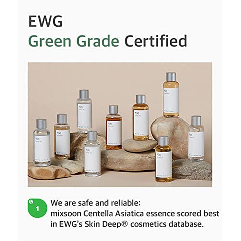 mixsoon - Essência Centella Asiática Soondy Mixsoon, Extrato de Cica, Calmante para Pele Sensível e Irritada, Cuidados com a Pele Coreanos, 100ml