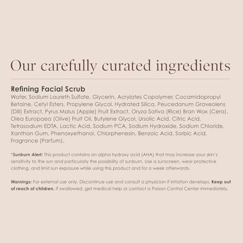 Crepe Erase Esfoliante Facial Refinador com Complexo TruFirm para Pele Seca e Enrugada – Estimula Colágeno e Elastina Saudáveis – 180g