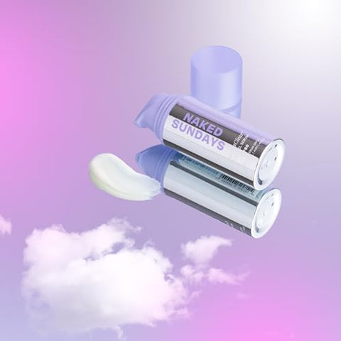 Naked Sundays - CabanaClear Gel Serum FPS50, Livre de Silicone, Invisível, Protetor Solar Facial de Amplo Espectro, Leve, Livre de Fragrância e Óleo – Para Todos os Tipos de Pele e Tons de Pele
