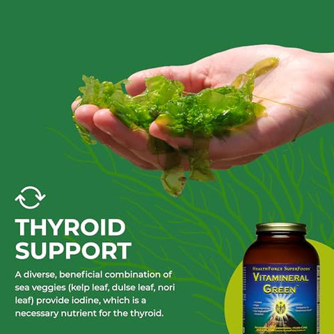 HEALTHFORCE SUPERFOODS - HealthForce SuperFoods Vitamineral Green – Suplemento Mineral para Imunidade | Marca HealthForce SuperFoods