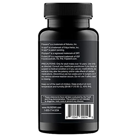Suplemento de Próstata para Homens com Ingredientes de Alta Potência, Saw Palmetto, Aumenta o Fluxo Urinário, Controla a Frequência e Apoia a Função da Próstata - Nugenix