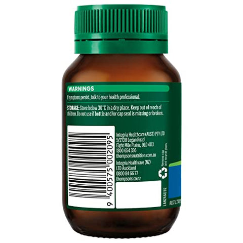 Thompson's Water Seal - Thompson’s Ginkgo 6000mg – 60 Cápsulas | Potência Máxima | Marca Thompson