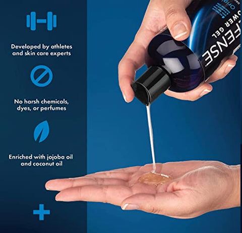 Sabonete Líquido Orgânico Defense Soap Tea Tree, 946 ml, Ingredientes Naturais, Livre de SLS, Calmante, Unissex