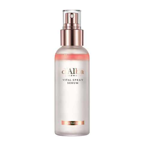 d'alba Piedmont - d’Alba Italian White Truffle Vital Spray Serum – Vegan Skincare, Facial Mist Calmante e Hidratante com Trufas Brancas para Pele Vermelha e Sensível – Serum Iluminador, Livre de Surfactantes – 30ml