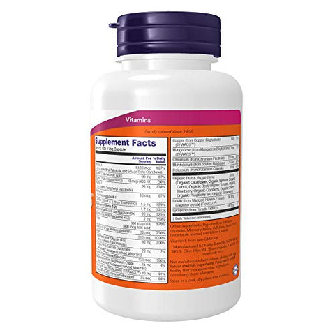 Supplements, Daily Vits™ com Frutas – Potencialize sua saúde com vitaminas diárias de qualidade - NOW Foods