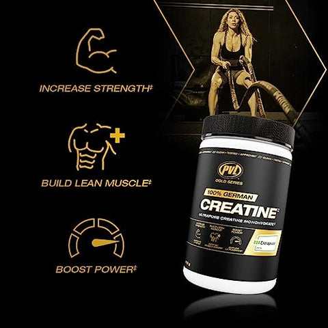 Creapure Creatine – Pó de Creatina Monohidratada Alemã Pura – 82 Porções – 410 g - PVL