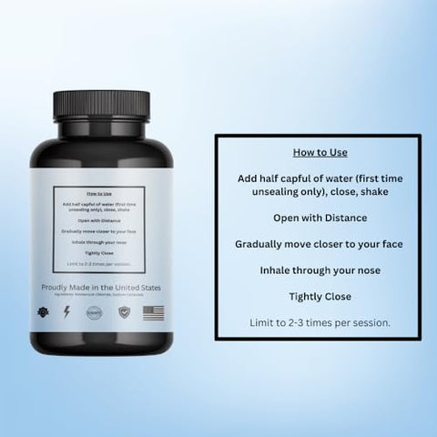 Bardown Smelling Salts - Elite Inaladores de Amônia para Atletas | Energia Instantânea, Foco | Marca Elite