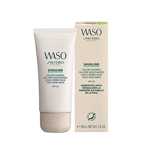Shiseido Waso Hidratante Oil-Free SPF 30 – Proteção UVA/UVB 8 horas de hidratação – Não-comedogênico, Livre de Oxybenzone