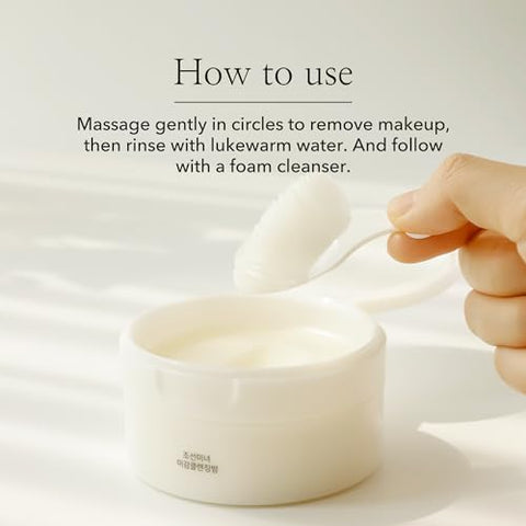 Beauty of Joseon - Beleza de Joseon Bálsamo de Limpeza Radiante para Maquiagem, Protetor Solar, Limpeza de Poros para Pele Sensível com Acne. Skincare Coreana para Homens e Mulheres 100ml, 3.38 fl.oz