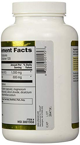 Vitacost Brand - Vitacost Ácido Alfa Lipóico – Antioxidante Poderoso – 60 Cápsulas