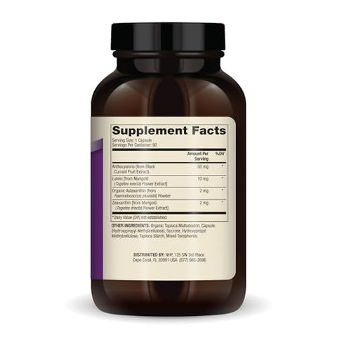 Eye Support – 90 Servings (90 Cápsulas) – Suporte para a Saúde dos Olhos e Visão – Não-OGM - Dr. Mercola