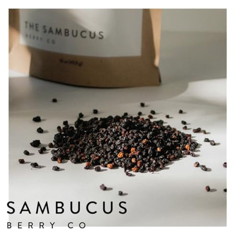 Organic Elderberries 454g – Benefícios para a saúde e bem-estar - Waterglider International