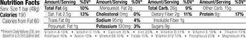 Luna - LUNA BAR – Barras de Lanche Sem Glúten – Pacote com Variedade de 9 Sabores – 7-9g de Proteína – Não-OGM – Lanche Saudável à Base de Plantas – Snacks para Levar (Barras de Lanche de 1,69 Onça, 9 Unidades)