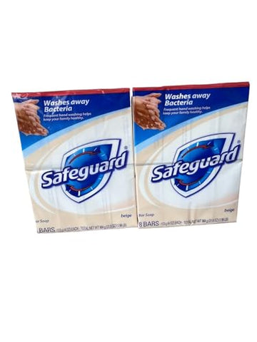 Sabonete em Barra Antibacteriano Safeguard, 4 oz (113g), 8 unidades (Pack com 4)