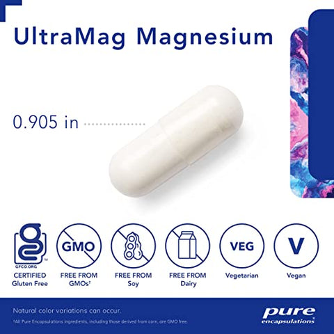 UltraMag Magnésio – Absorção Superior – Ósseo – 100g - Pure Encapsulations