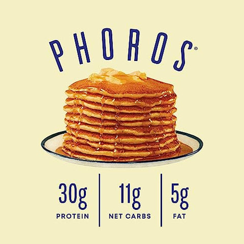 Phoros Nutrition - Mix de Panqueca Proteica: Delicioso e Nutritivo para uma Alimentação Saudável