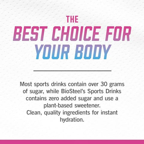 BIOSTEEL - BioSteel Sports Drink: Hidratação saborosa com 5 eletrólitos essenciais, sabor Rainbow Twist, 500 ml, pacote com 12 unidades