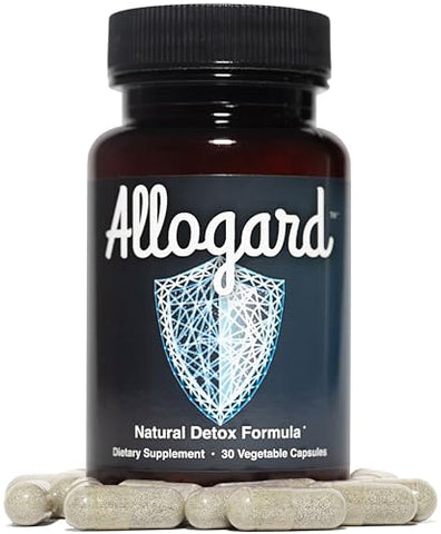 Allogard - Suplemento Natural Detox – Não-OGM, Vegano, Livre de Glúten – Marca em Destaque