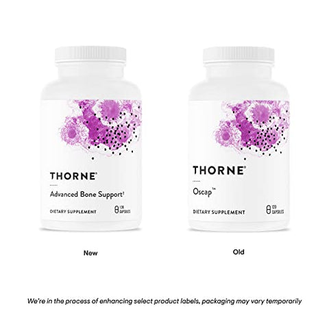 Advanced Bone Support‡ – Suplemento para Saúde Óssea com Cálcio e Vitamina D – 120 Cápsulas - THORNE