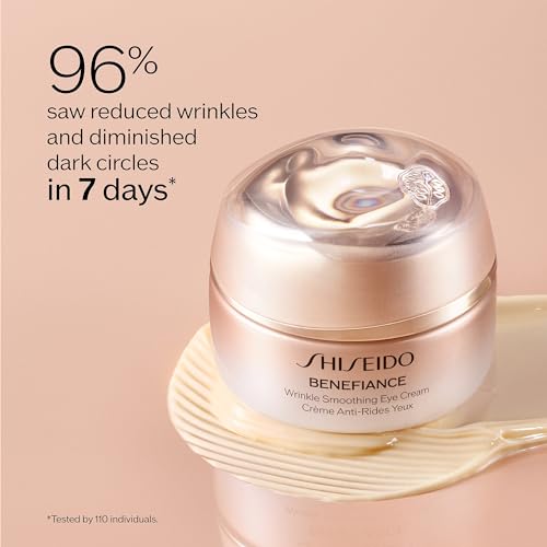 Shiseido Benefiance Creme para os Olhos – 15 mL Reduz Visivelmente Cinco Tipos de Rugas e Olheiras
