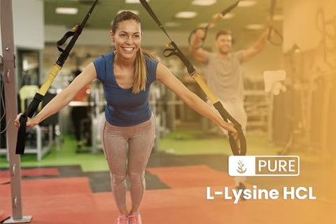 PURE ORIGINAL INGREDIENTS - L-Lysine HCl (454g) – Aminoácido Alpha Puro e Original, Livre de Transgênicos e Glúten