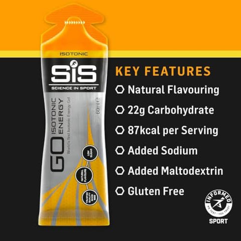 Gel Energético Science in Sport 60 ml – Pack 7 Sabores Variados  Produto