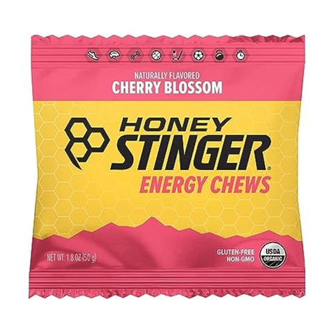 Energia de Cereja Orgânica | Mastigável | Sem Glúten | 30g - Honey Stinger