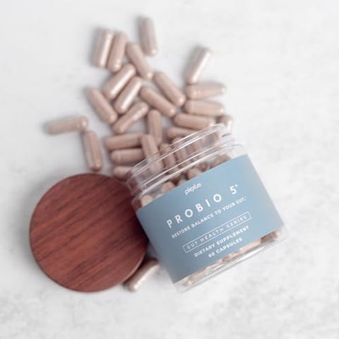 ProBio 5®: Fórmula Probiótica Avançada para Saúde Digestiva – 60 cápsulas - Plexus