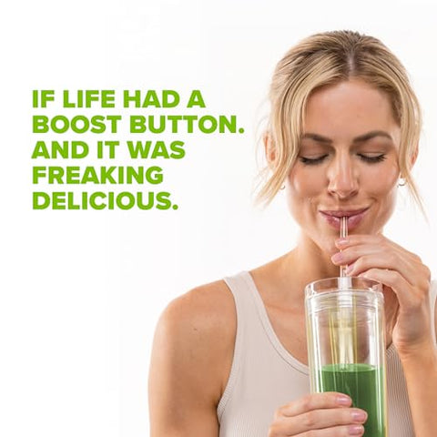 SkinnyStix – Pó Energético com Suporte GLP-1, Aumenta o Humor – 10 Calorias – Yerba Mate, Café – 15 Stix, Limão - Zantrex