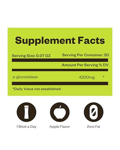 BIOVITA - Kids Fiber Jelly (20 Sticks) – 100%% Fibra Solúvel à Base de Plantas 4.200mg, Facilita o Trânsito Intestinal