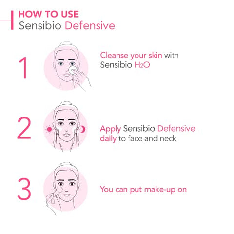 Bioderma - Creme calmante Sensibio Defensive para pele sensível e sensibilizada  Sensibio