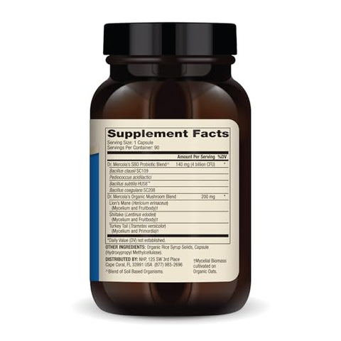 Complete Probiotics SBO – 90 Cápsulas, 4 Bilhões UFC, Suporte à Imunidade, Não-OGM - Dr. Mercola