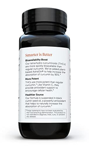 SMARTERNUTRITION - Smarter Nutrition Curcumin Softgels – Potente | 60 Cápsulas | 500mg | Antioxidante Natural