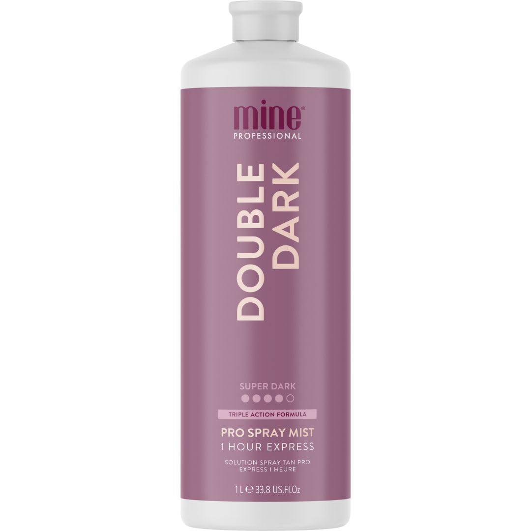 MINETAN BODY.SKIN - MineTan Solução de Bronzeamento Spray | Solução Autobronzeadora Duplamente Escura – Para um Acabamento Bronzeado Escuro e Radiante, Secagem Rápida