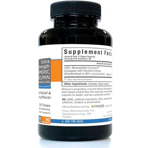 Nanocur - Cúrcuma Curcumina – 100x Mais Ativa Que a Cúrcuma, 170% Mais Ativa Que a Curcumina Extrato de Pimenta Preta. Suporte Articular, Alívio e Energia que Você Sentirá. Orgânico