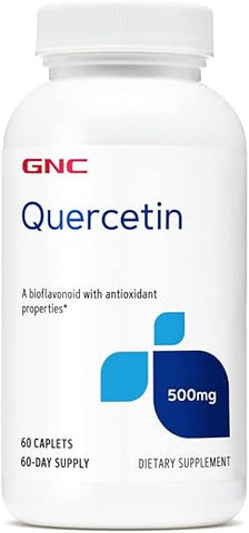 Quercetina 500mg – 60 Cápsulas (60 Porções) | Comprimidos | Saúde e Bem-Estar - GNC