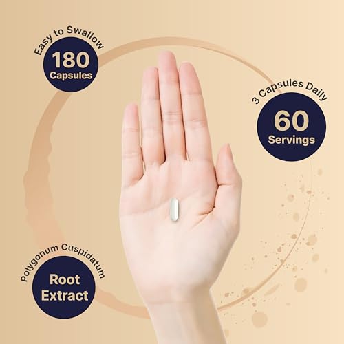 Resveratrol 1000mg – 180 Cápsulas Vegetais, 99%% Puro Trans-Resveratrol, Antioxidante para Envelhecimento Saudável, Cérebro - NatureBell