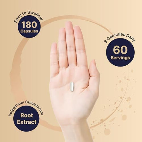 Resveratrol 1000mg – 180 Cápsulas Vegetais, 99%% Puro Trans-Resveratrol, Antioxidante para Envelhecimento Saudável, Cérebro - NatureBell