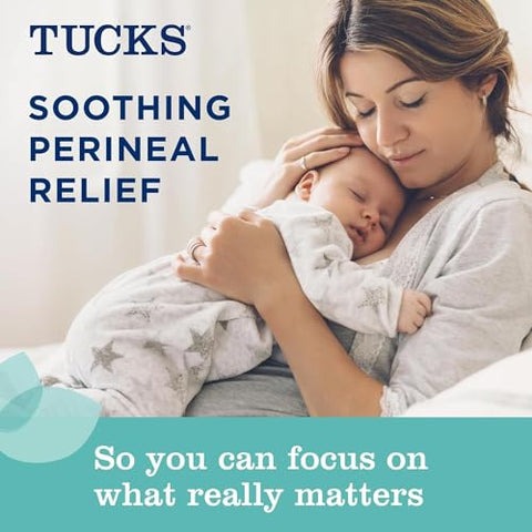 TUCKS - Tucks Almofadas Refrescantes para Hemorroidas Medicadas. 100 Unidades Cada (Pacote com 2)