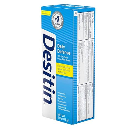 Desitin - DESITIN Creme para Assaduras com Óxido de Zinco Rápido Alívio 120g (Pacote com 2)