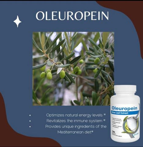 Vitamins | Oleuropein Olive Leaf | Suplemento Alimentar | Coração Saudável | Reforço do Sistema Imunológico | Suplemento Natural | 180 Cápsulas - Roex
