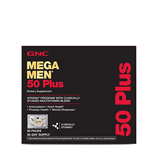 Vitapak Bundle 50 Plus para Homens e Mulheres – Fórmula Completa para Saúde e Bem-Estar - GNC