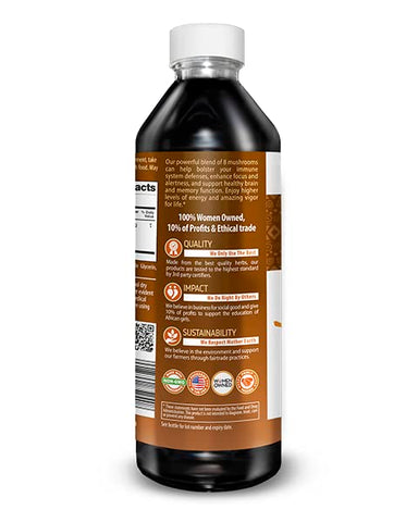 Herbal Papaya - Suplemento de Cogumelos Nootrópicos, Maná de Leão, Extrato de Cogumelo Maná de Leão, Suplemento para Clareza Mental e Foco, Suporte Imunológico, Extrato de Blend de Cogumelos, Suplemento de Cogumelo Maná de Leão