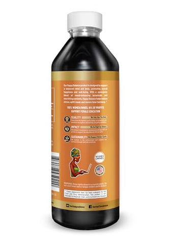 Suplemento Suporte ao Bom Humor – St Johns Worth Promove Relaxamento e Calma – Rhodiola Rosea Balance Boss 355 ml – Fórmula Equilibrada – 12 g - Herbal Goodness