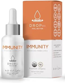 DROP RX FEEL. BETTER. - Elderberry e Echinacea: Fortaleça sua imunidade com poderosos antioxidantes – 100g