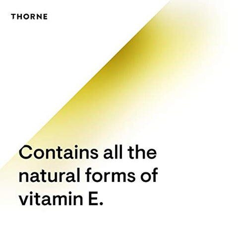 Ultimate-E – 60 Gelcaps – Vitamina E Natural – Todas as Formas Naturais – 60 Cápsulas Gelatinosas - THORNE